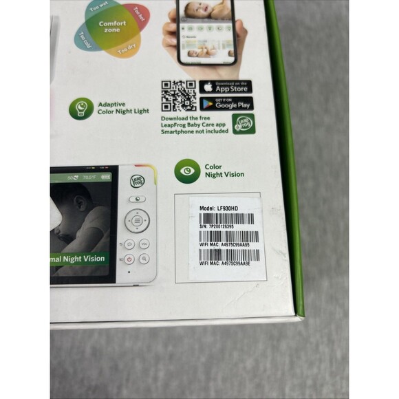 LeapFrog LF930HD 7" WiFi High Definition Pan & Tilt Monitor - Great Condition - Picture 14 of 16